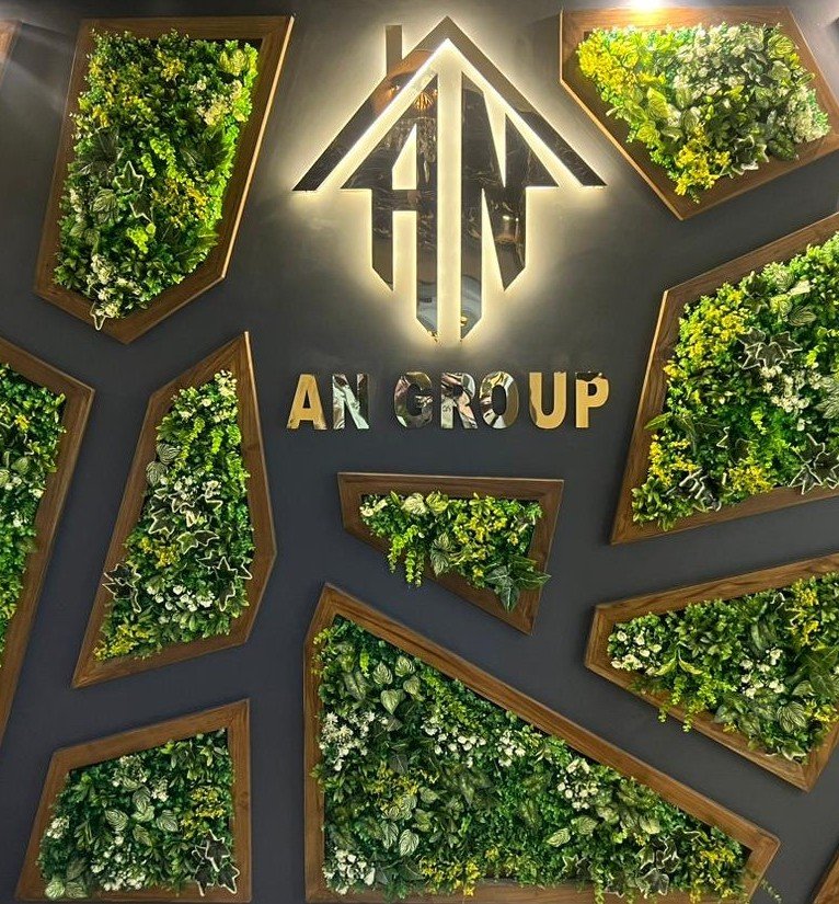 Modern kitchen and dining area